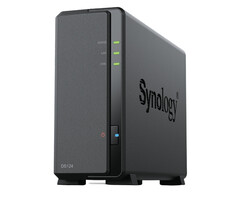 Synology Synology DiskStation DS124 data-opslag-server NAS Desktop Realtek RTD1619B 1 GB DDR4 0 TB DiskStation Manager Zwart