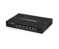 Ubiquiti EdgeRouter 6P bedrade router Gigabit Ethernet Zwart