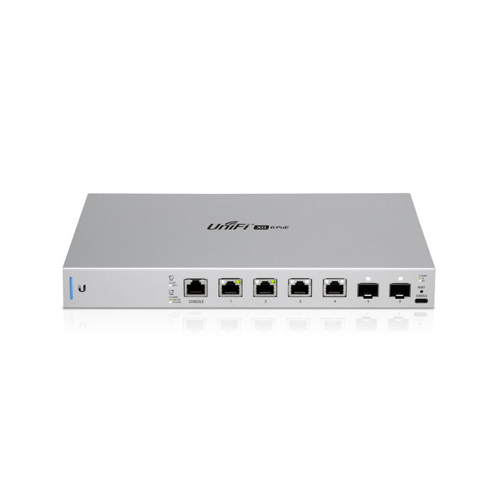 Ubiquiti Ubiquiti UniFi US-XG-6POE netwerk-switch Managed 10G Ethernet (100/1000/10000) Power over Ethernet (PoE) 1U Grijs