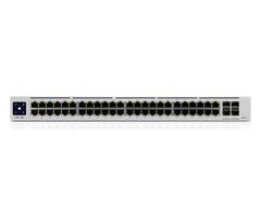 Ubiquiti UniFi Pro 48-Port PoE Managed L2/L3 Gigabit Ethernet (10/100/1000) Power over Ethernet (PoE) 1U Zilver