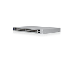 Ubiquiti UniFi USW-48-POE netwerk-switch Managed L2 Gigabit Ethernet (10/100/1000) Power over Ethernet (PoE) 1U Roestvrijstaal