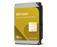 Western Digital Western Digital Gold WD103KRYZ interne harde schijf 10 TB 7200 RPM 512 MB 3.5" SATA III