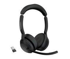 Jabra Jabra 25599-989-999 hoofdtelefoon/headset Draadloos Hoofdband Kantoor/callcenter Bluetooth Oplaadhouder Zwart