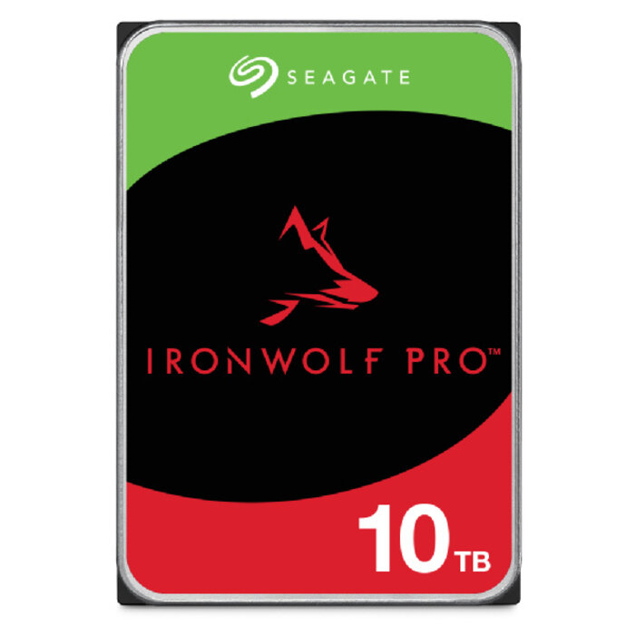 Seagate Seagate IronWolf Pro ST10000NT001 interne harde schijf 10 TB 7200 RPM 256 MB 3.5" SATA III
