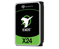 Seagate Seagate Exos X24 interne harde schijf 12 TB 7200 RPM 512 MB 3.5" SATA III
