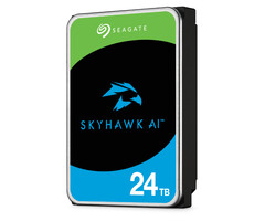 Seagate SkyHawk AI interne harde schijf 24 TB 7200 RPM 512 MB 3.5" SATA III (ST24000VE002)