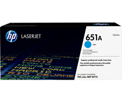 Hewlett & Packard INC. HP 651A originele cyaan LaserJet tonercartridge