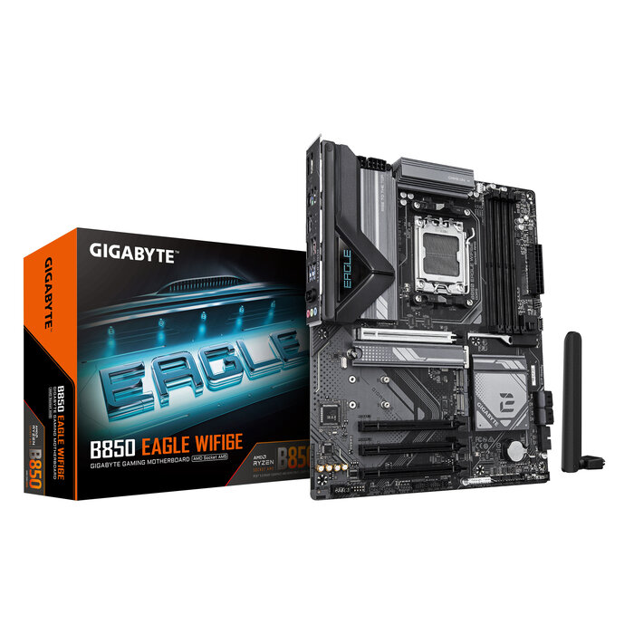 Gigabyte GIGABYTE B850 EAGLE WIFI6E moederbord AMD B850 Socket AM5 ATX