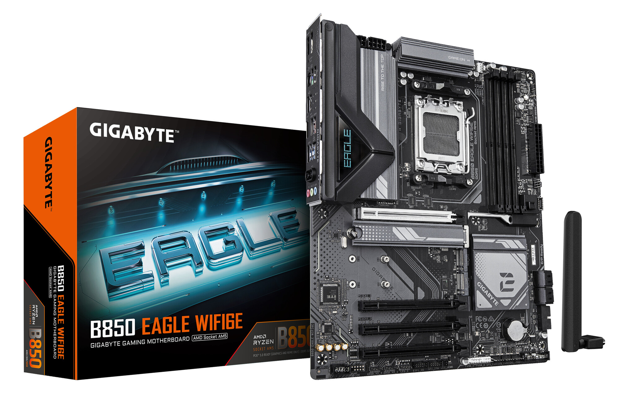 Gigabyte GIGABYTE B850 EAGLE WIFI6E moederbord AMD B850 Socket AM5 ATX