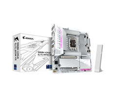 Gigabyte GIGABYTE B860M AORUS ELITE WF6E ICE Intel B860 LGA 1851 (Socket V1) micro ATX