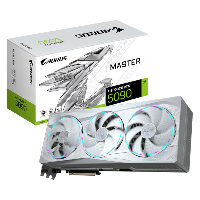 Gigabyte GIGABYTE AORUS GeForce RTX 5090 MASTER ICE 32G NVIDIA 32 GB GDDR7