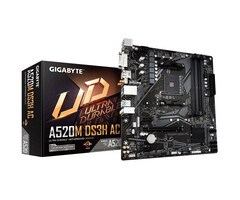 Gigabyte GIGABYTE A520M DS3H AC moederbord AMD A520 Socket AM4 micro ATX