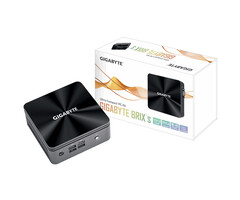 Gigabyte GIGABYTE GB-BRI3H-10110 PC/workstation barebone Zwart i3-10110U BGA 1528 2,1 GHz