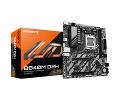 Gigabyte GIGABYTE B840M D2H moederbord AMD B840 Socket AM5 micro ATX