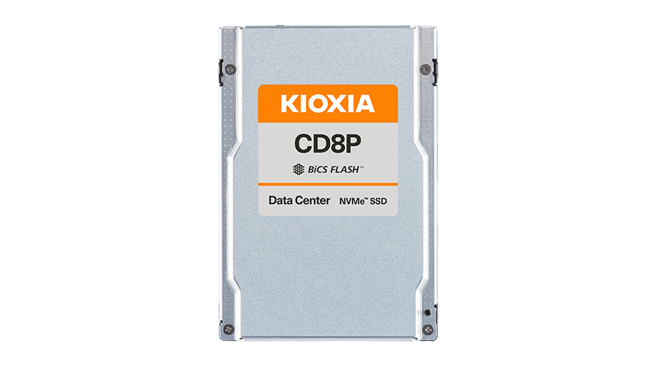 Kioxia Kioxia CD8P-R 30,7 TB 2.5" PCI Express 5.0 NVMe BiCS FLASH TLC
