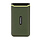 Transcend ESD380C 2 TB USB Type-a naar USB Type-C 3.2 Gen 2 (3.1 Gen 2) Groen