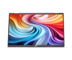 Acer Acer PD163Qbmiuux computer monitor 39,6 cm (15.6") 1920 x 1080 Pixels Double Full HD LED Grijs