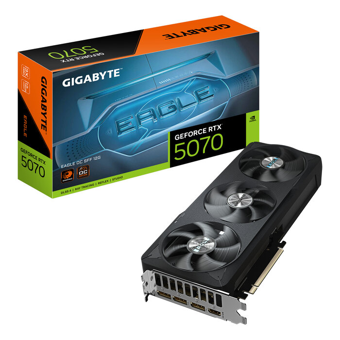Gigabyte GIGABYTE GeForce RTX 5070 EAGLE OC SFF 12G NVIDIA 12 GB GDDR7
