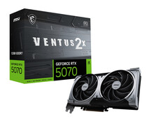 MSI MSI GeForce RTX 5070 12G VENTUS 2X OC NVIDIA 12 GB GDDR7
