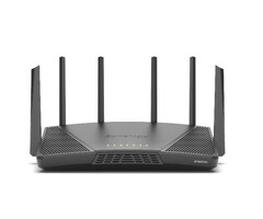 Synology Synology RT6600ax Router WiFi6 1xWAN 3xGbE 1x2.5Gb draadloze router Tri-band (2.4 GHz / 5 GHz / 5 GHz) Zwart