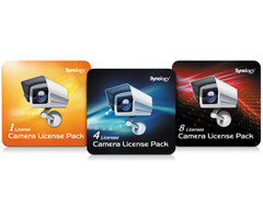Synology Synology 4 cam Lic Pack 4 licentie(s)