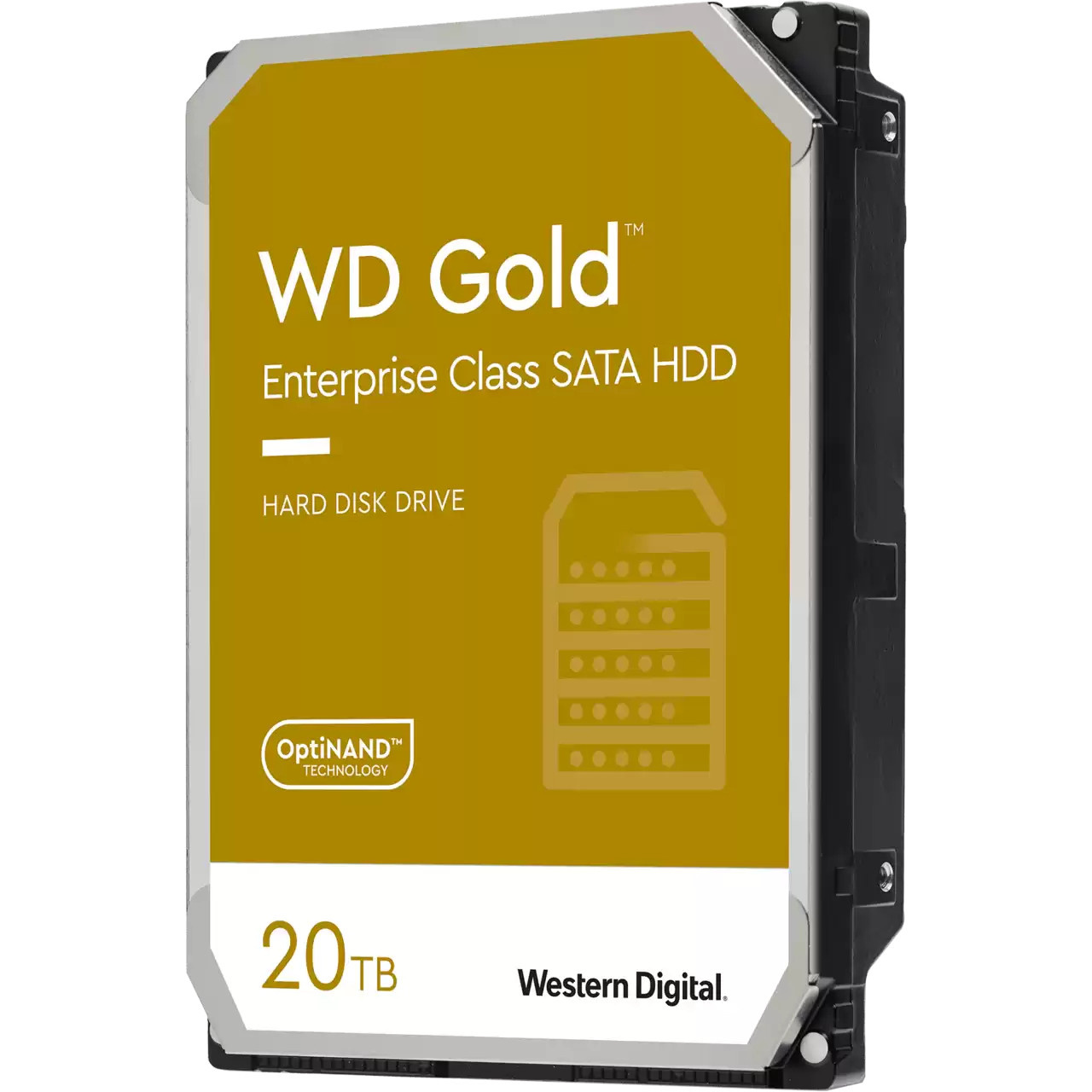 Western Digital Western Digital Gold interne harde schijf 20 TB 7200 RPM 512 MB 3.5" SATA III (WD202KRYZ)