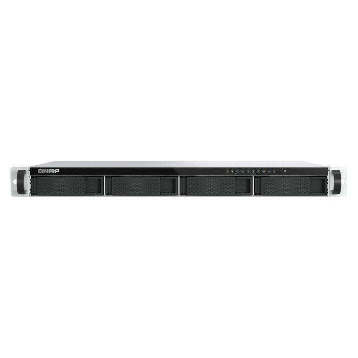QNAP QNAP TS-h765eU NAS Rack (1U) Intel Atom® 8 GB DDR5 QuTS hero Zwart, Grijs