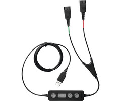Jabra Jabra 265-09 audio kabel USB2.0 2x QD Zwart