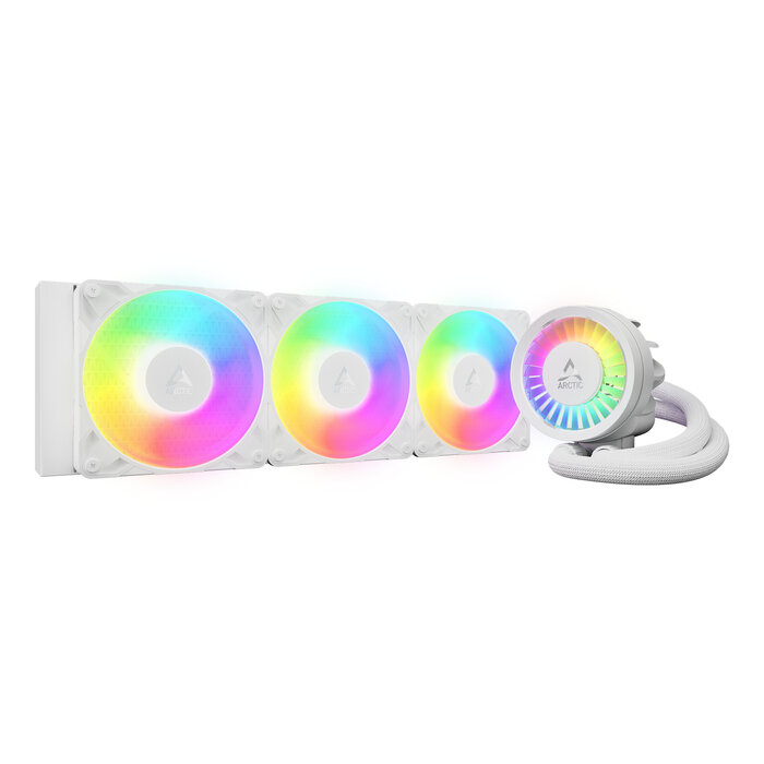 Arctic ARCTIC Liquid Freezer III Pro 360 A-RGB (White) Processor Kit voor vloeistofkoeling 12 cm Wit 1 stuk(s)