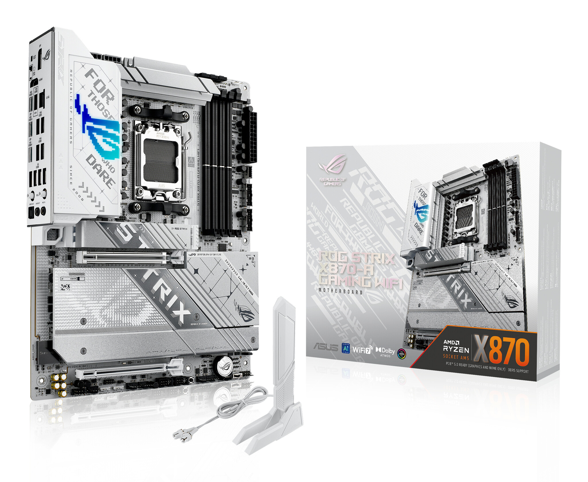 Asus ASUS ROG STRIX X870-A GAMING WIFI AMD X870 Socket AM5 ATX