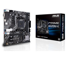 Asus ASUS PRIME A520M-K AMD A520 Socket AM4 micro ATX