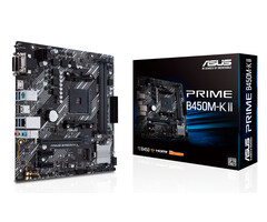 Asus ASUS Prime B450M-K II AMD B450 Socket AM4 micro ATX