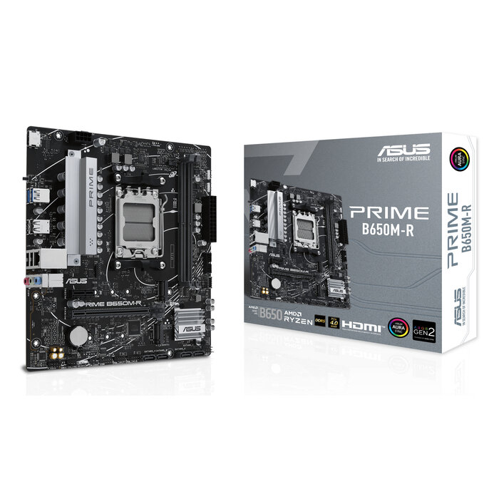 Asus ASUS PRIME B650M-R AMD B650 Socket AM5 micro ATX
