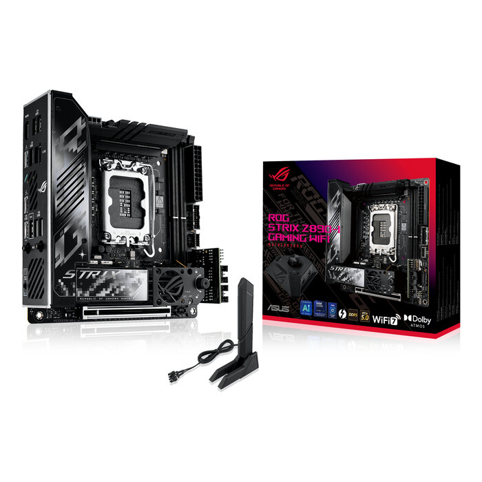 Asus ASUS ROG STRIX Z890-I GAMING WIFI Intel Z890 LGA 1851 (Socket V1) mini ITX