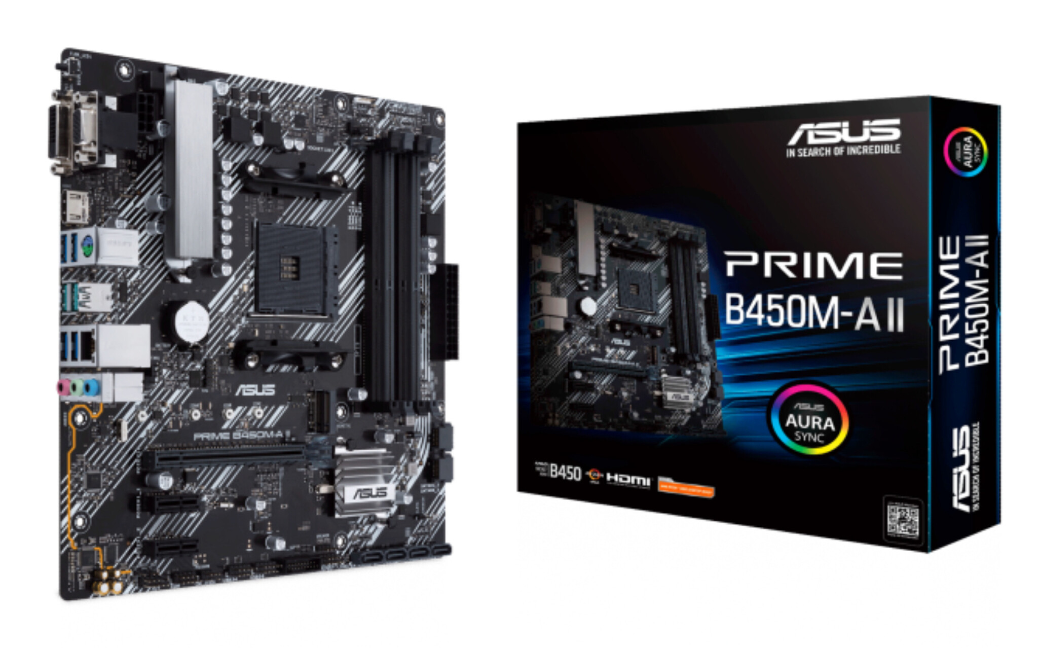 Asus ASUS PRIME B450M-A II AMD B450 Socket AM4 micro ATX
