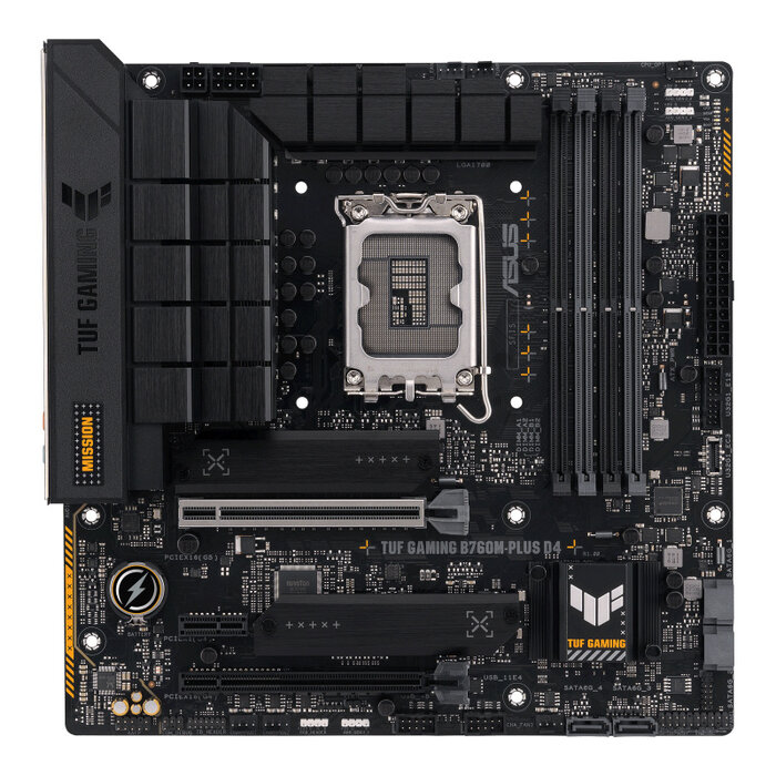 Asus ASUS TUF GAMING B760M-PLUS D4 Intel B760 LGA 1700 micro ATX