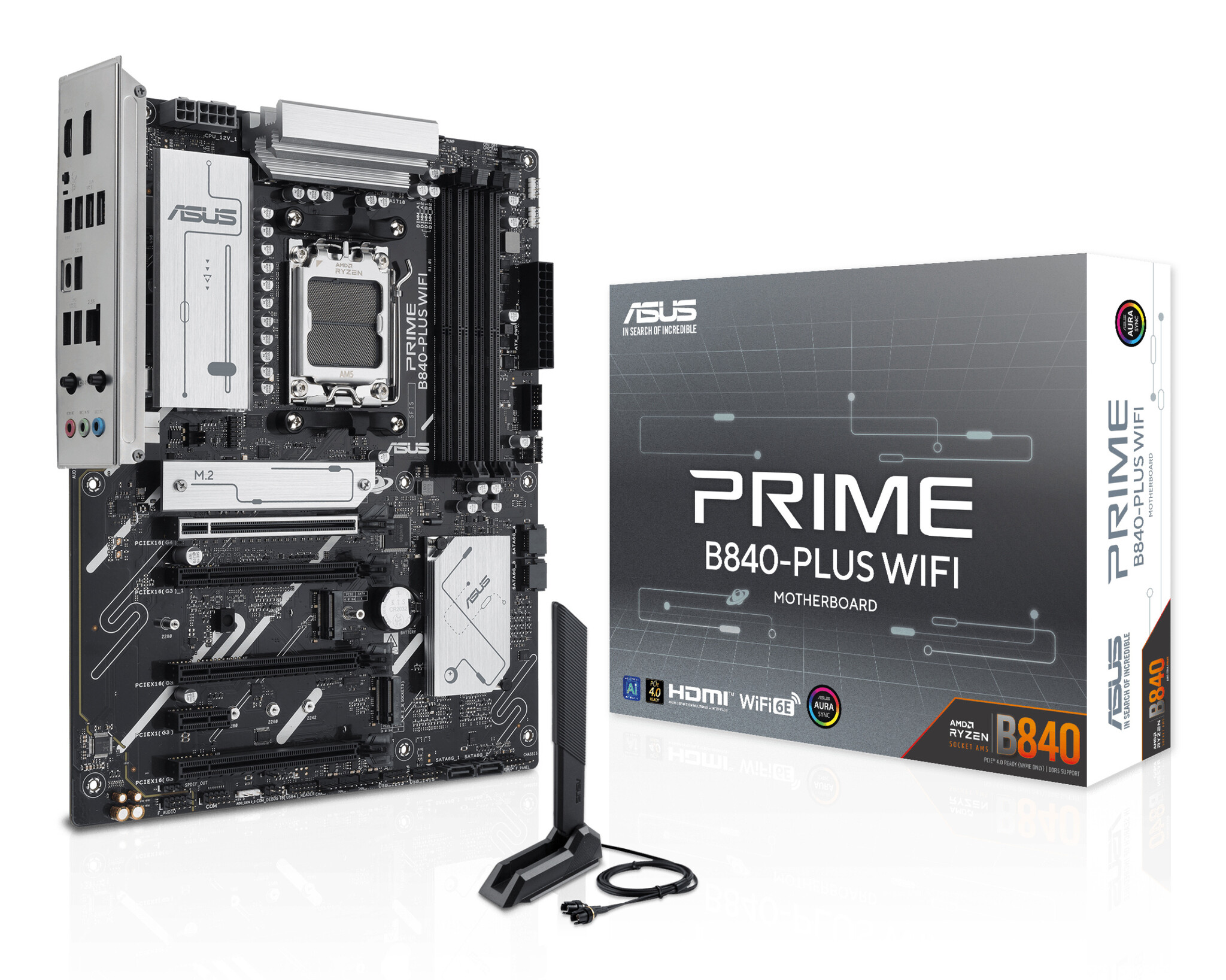 Asus ASUS PRIME B840-PLUS WIFI AMD B840 Socket AM5 ATX