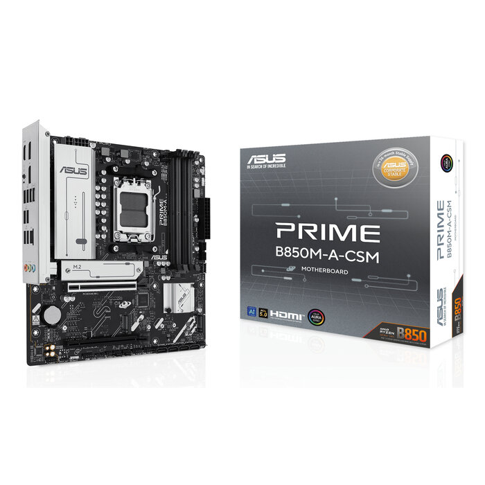 Asus ASUS PRIME B850M-A-CSM AMD B850 Socket AM5 micro ATX