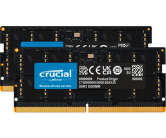 Crucial Crucial CT2K32G56C46S5 geheugenmodule 64 GB 2 x 32 GB DDR5 5600 MHz