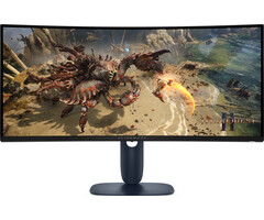 Dell Alienware AW3425DWM computer monitor 86,4 cm (34") 3440 x 1440 Pixels Wide Quad HD LCD Zwart, Blauw