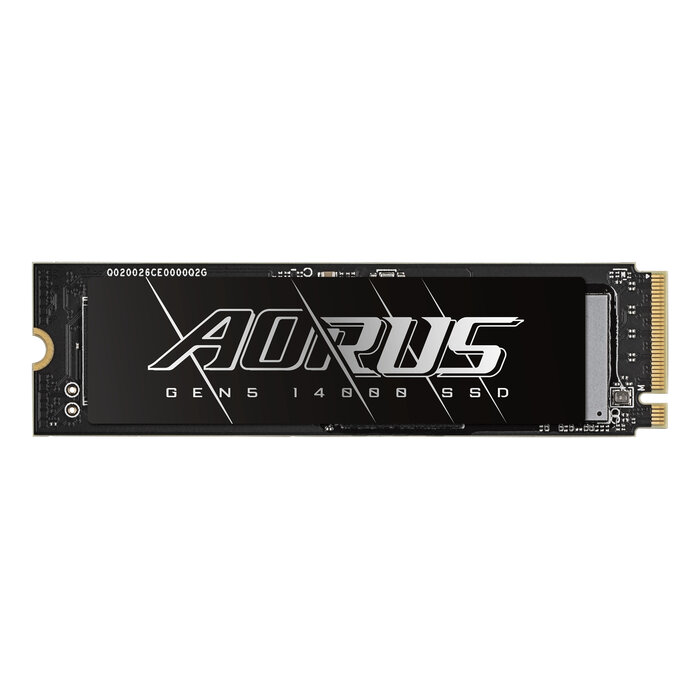 Gigabyte GIGABYTE AORUS Gen5 14000 4 TB M.2 PCI Express 5.0 NVMe 3D TLC NAND