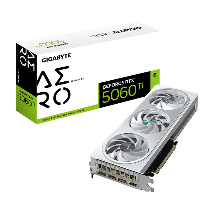 Gigabyte GIGABYTE GeForce RTX 5060 Ti AERO OC 8G NVIDIA 8 GB GDDR7