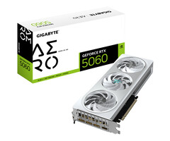 Gigabyte GIGABYTE GeForce RTX 5060 AERO OC 8G NVIDIA 8 GB GDDR7