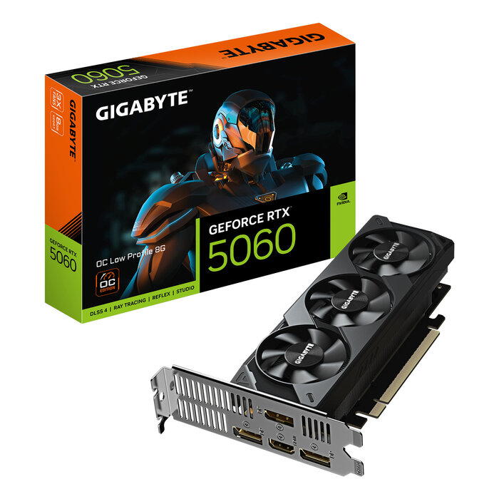 Gigabyte GIGABYTE GeForce RTX 5060 OC Low Profile 8G NVIDIA 8 GB GDDR7