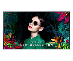 Samsung Samsung LH98QMCEBGCXEN beeldkrant Digitale signage flatscreen 2,49 m (98") LED Wifi 500 cd/m² 4K Ultra HD Zwart Tizen 7.0 24/7