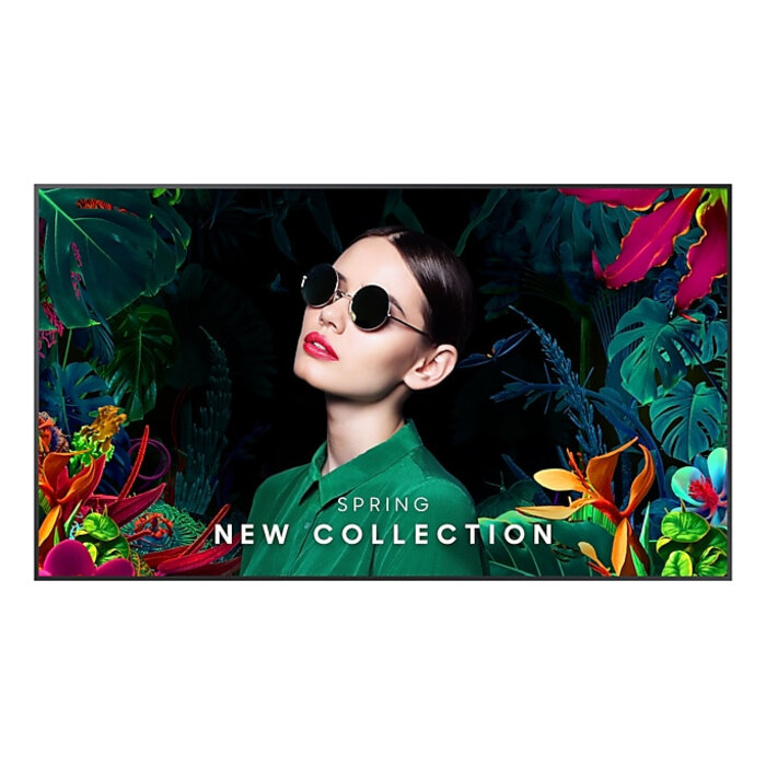Samsung Samsung LH98QMCEBGCXEN beeldkrant Digitale signage flatscreen 2,49 m (98") LED Wifi 500 cd/m² 4K Ultra HD Zwart Tizen 7.0 24/7