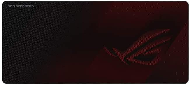 Asus ASUS ROG Strix Scabbard II Game-muismat Zwart, Rood