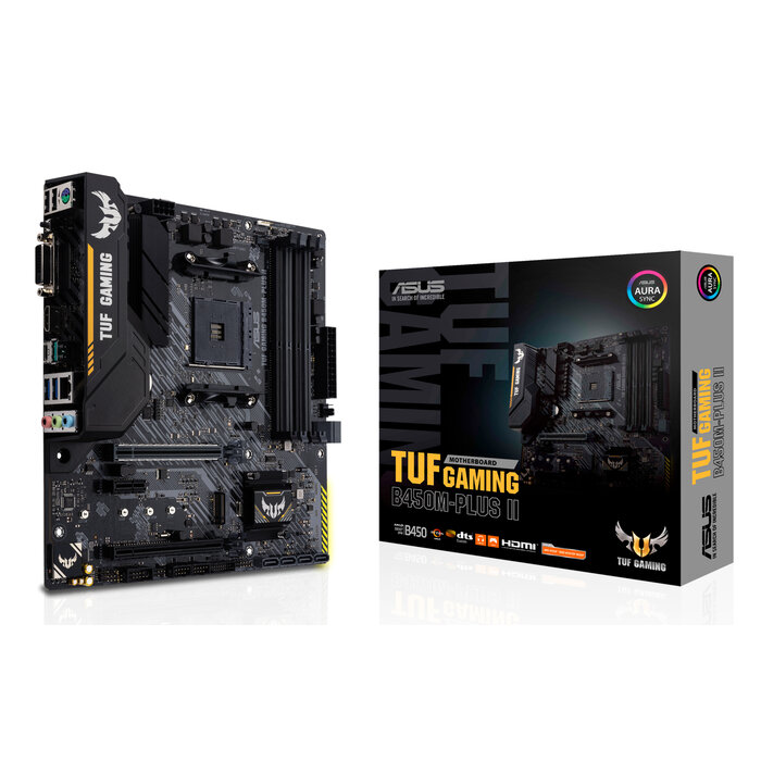 Asus ASUS TUF Gaming B450M-Plus II AMD B450 Socket AM4 micro ATX