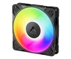 Arctic ARCTIC Freezer P12 Pro A-RGB Computer behuizing Ventilator 12 cm Zwart, Wit 1 stuk(s)