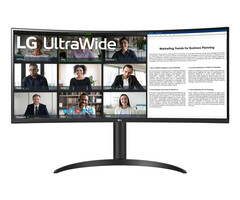 LG LG 34WR55QK-B computer monitor 86,4 cm (34") 3440 x 1440 Pixels Wide Quad HD Zwart